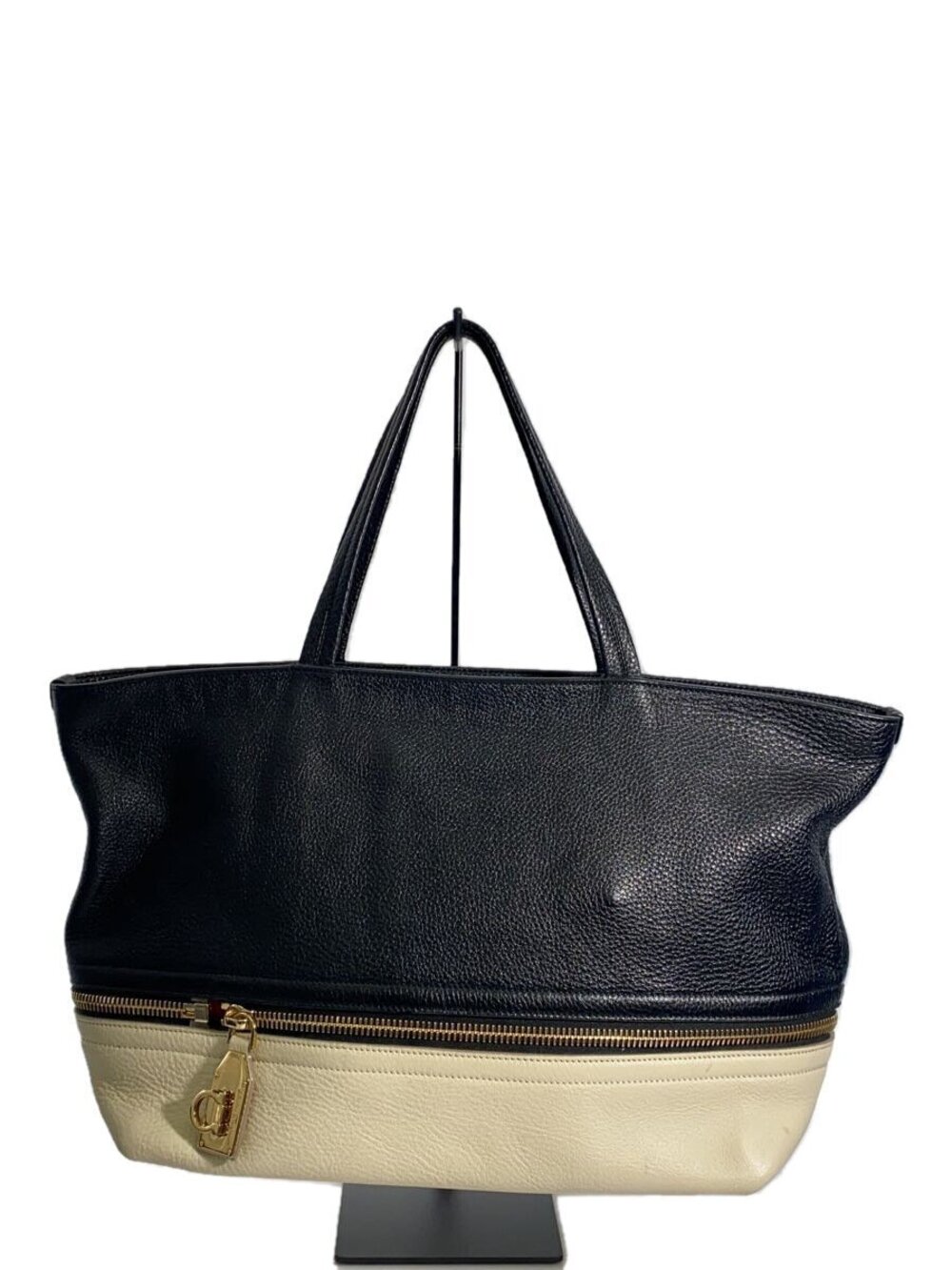 Salvatore Ferragamo Tote Bag Leather Black